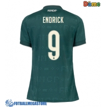 Fotballdrakt Dame Real Madrid Endrick #9 Bortedrakt 2026-27 Kortermet